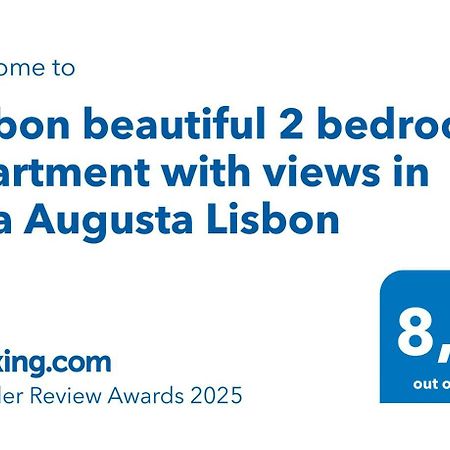 Lisbon Beautiful 2 Bedroom Apartment With Views In Rua Augusta Lisbon Exterior photo